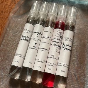 Bath & Body Works and Victoria’s Secret Fragrance Mists 10ml Decants
